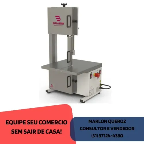 Serra Fita Braesi de Mesa Inox Nova