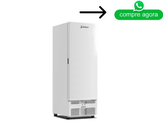 Freezer Vertical 560L Imbera Porta Cega