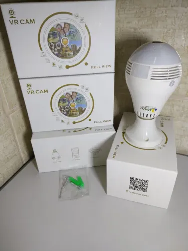 Câmera de Segurança Wi-Fi HD VR 380.