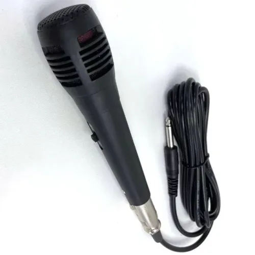 Microfone Karaokê Com Fio Dinâmico P10