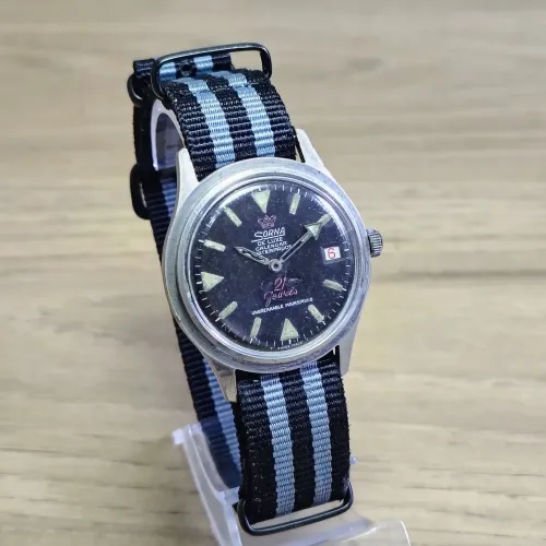 Relogio Sorna De Luxe Broad Arrow Suiço