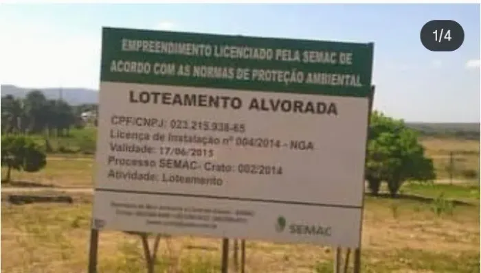 Terreno à Venda no Bairro Muriti - Excelente Localização | 10x25m