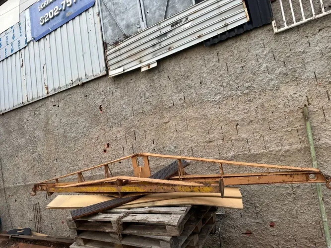 Balancim de ferro para içamento , anilhas
