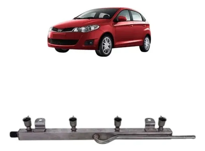 Flauta Bicos Injetor Chery Cielo 1.6 2011 2012 Original