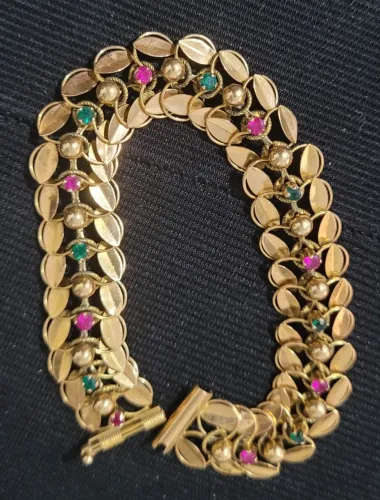 Pulseira de ouro 18 K