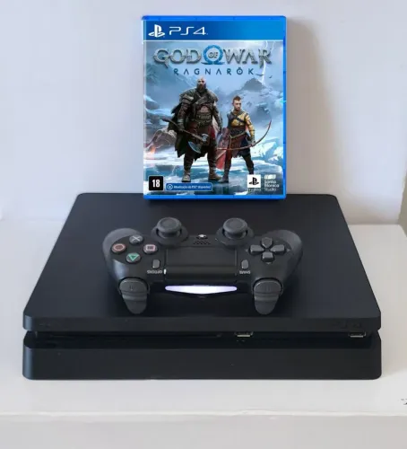 PS4 Slim 1TB + GARANTIA - Promoção Imperdível! Temos LOJA FÍSICA!