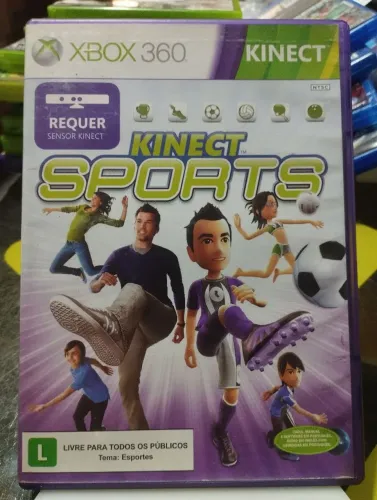 Kinect Sports Xbox 360 mídia física original 