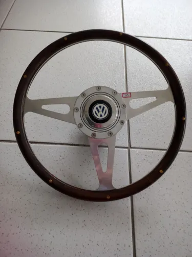 Volante de madeira para carros antigos 