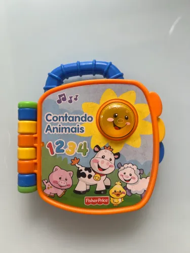 Livro Fisher Price - Contando os Animais