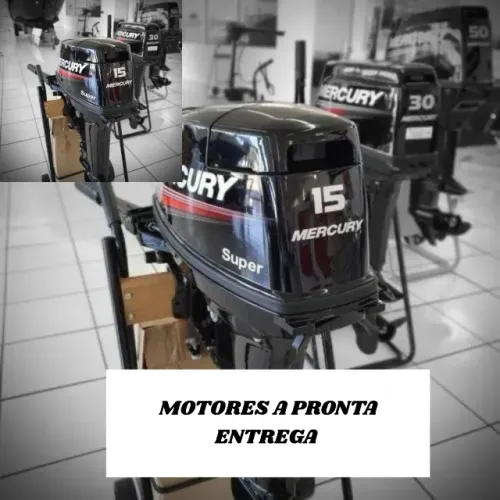 Mercury 80 HP 4 Tempos - Novo e Seguro