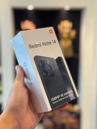 Redmi Note 14 256GB 8GB RAM Novo Lacrado com 3 Meses de Garantia na Multivendas Store