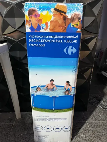PISCINA DESMONTÁVEL TUBULAR