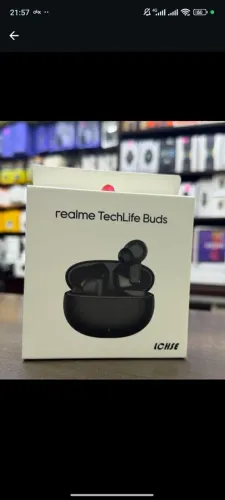 REALME TECHLIFE BUDS PRETO/BRANCO