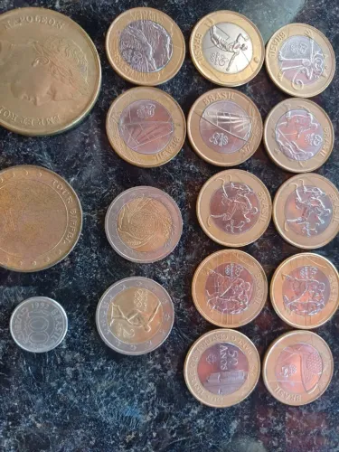 MOEDAS PARA COLEÇÃO