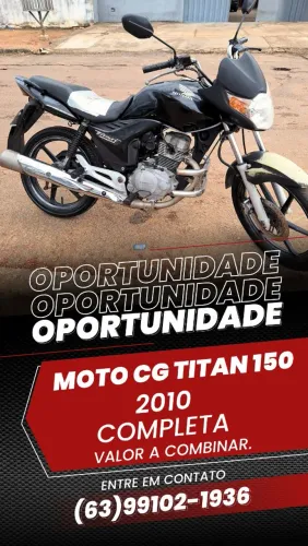 Vendo moto titan cg 150