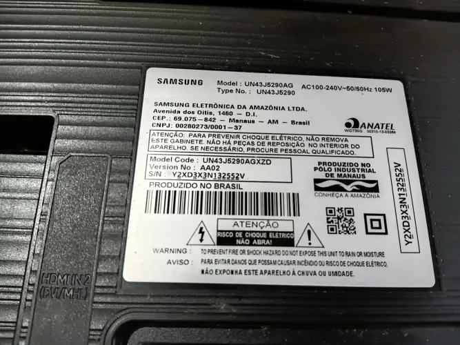 Tv sansung pra tirar peças