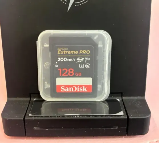 CARTÃO DE MEMÓRIA SANDISK EXTREME PRO 128GB SDXC 200MB/S