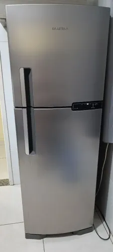 Geladeira Brastemp inox