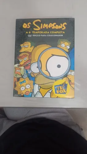 Dvd Os Simpsons 6 Temporada Edição de Colecionador Lacrado.