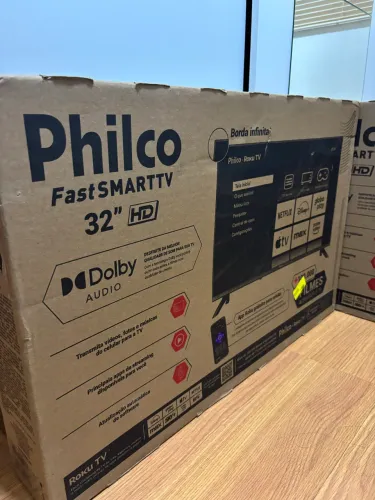 Smart Tv Philco 32? RokuTv - Nova