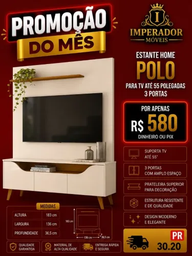Estante home polo