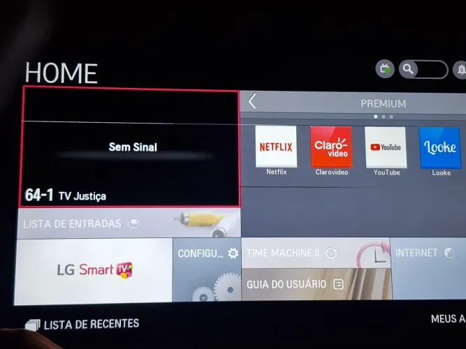 TV LG SMART 60 POLEGADAS 