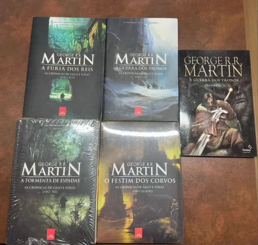 Livros As Crônicas de Gelo e Fogo