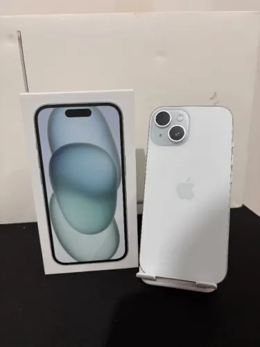 Apple iPhone 15 128GB Azul - Bateria 89% - Garantia de 3 Meses
