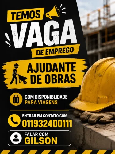 Ajudando de Obras 