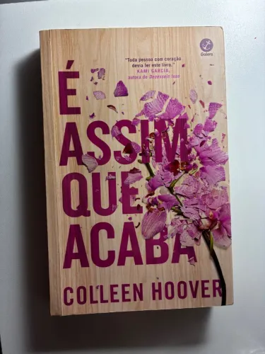 Livro ?É assim que acaba? em ótimo estado