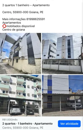 Aluga-se apartamentos mobiliados 