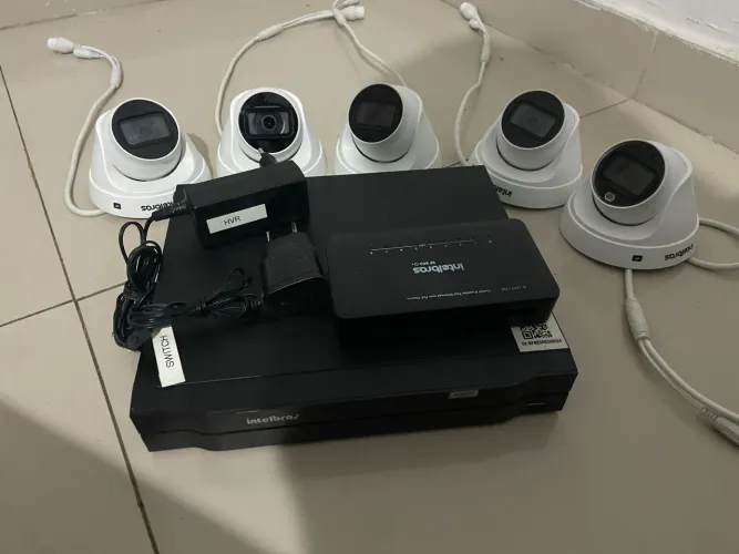 Sistema de cameras intelbras