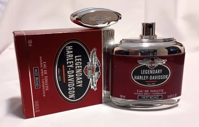 Harley Davidson 100ml Perfume- Caixa e Frasco Vazio P/ Coleção