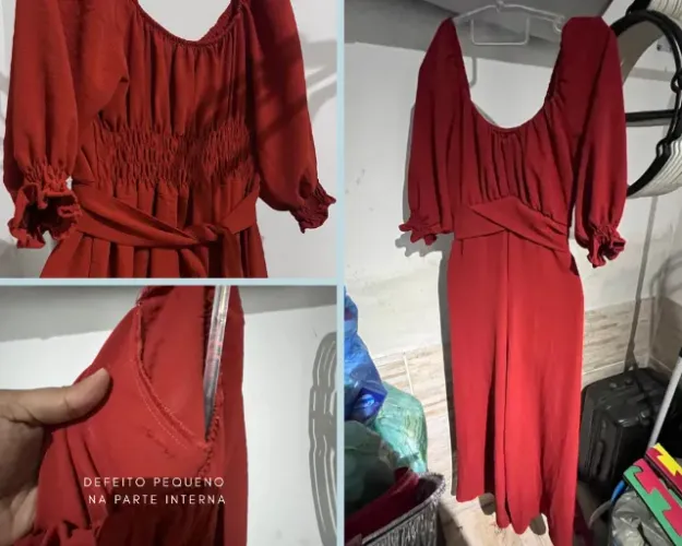 Lote 3 Peças Moda Festa e Elegante (Vestidos/Macacão)