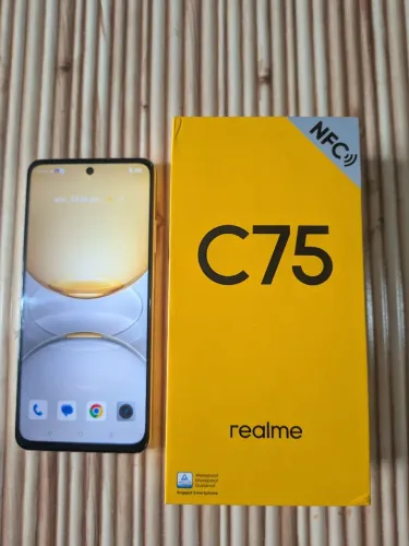 REALME C75 256GB Lightning Gold LANÇAMENTO NOVO NA CAIXA
