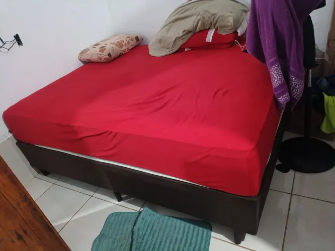 Cama geladeira armário 