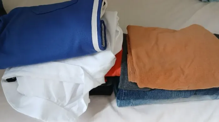 Lote de roupa masculina para brejó $59