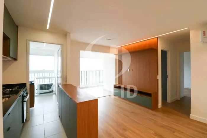Apartamento novo para locação Granja Julieta - 63m², 2 dormitórios e 1 vaga