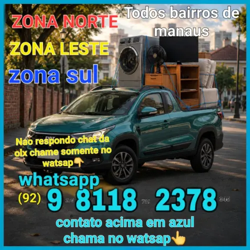 FRETE ZONA NORTE NOVO ALEIXO CIDADE NOVA ZONA LESTE SAO JOSE E SUL JAPIIM DISTRITO ALEIXO