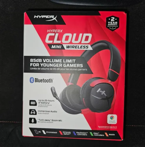 Headset Hyperx Cloud Mini Wireless NOVO