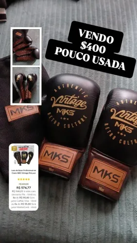 Luva MKS Vintage Lace Up