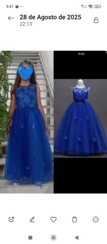 3 Vestidos tamanho 10 anos