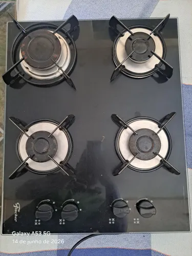 Cooktop Fisher 4 bocas 