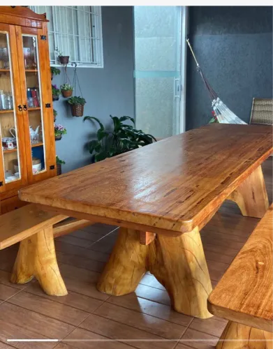 Mesa rústica