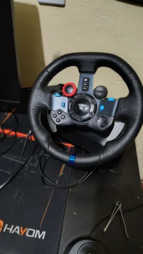 Volante Logitech G20 (Completo com Câmbio e Caixa) - Aceito Troca por Nintendo Switch OLED