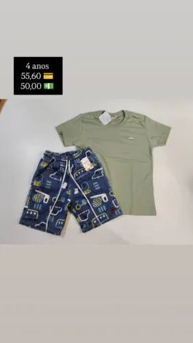 Conjunto pra menino