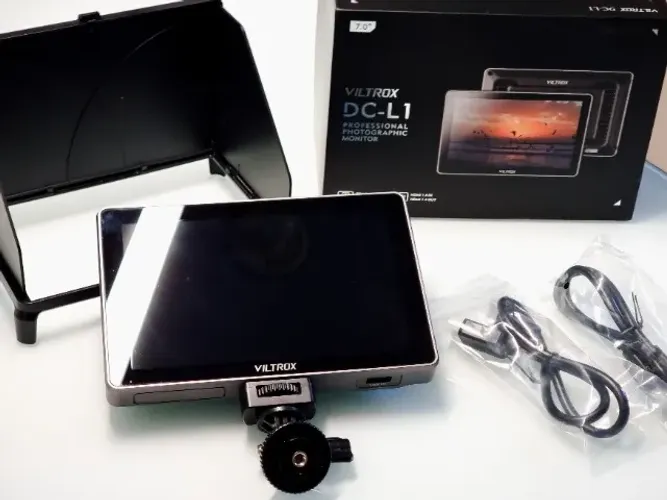 Monitor Externo Câmera Viltrox Dc-l1 7 Polegadas 4k Hdmi