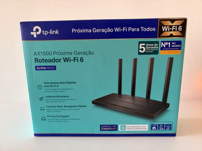 Roteador Wi-Fi 6 AX1500