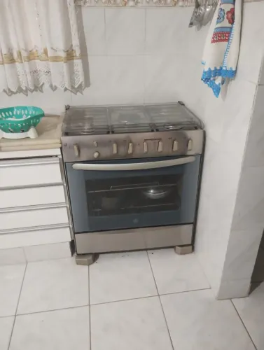 Fogão 5 bocas GE Inox