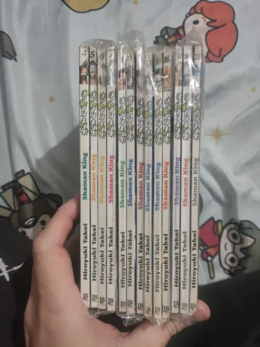 Lote mangá Shaman king pocket